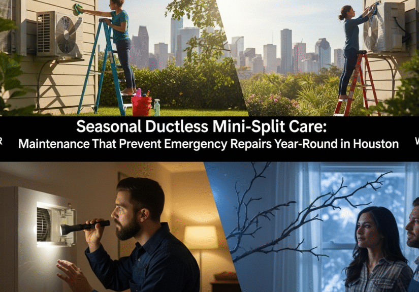 Seasonal Ductless Mini-Split Care: Maintenance Tasks That Prevent Emergency Repairs Year-Round in Houston
