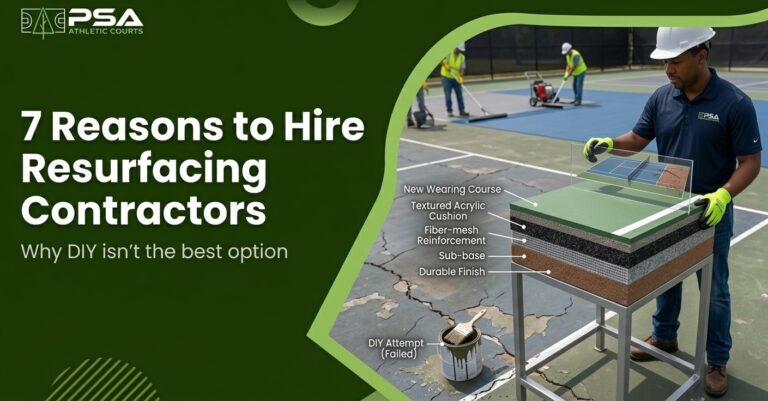 Tennis Court Resurfacing